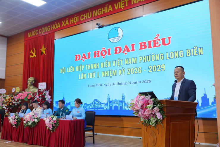 Đại hội dại biểu Hội LHTN Việt Nam phường Long Biên lần thứ I, nhiệm kỳ 2026-2031- Ảnh 2.