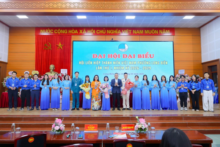 Đại hội dại biểu Hội LHTN Việt Nam phường Long Biên lần thứ I, nhiệm kỳ 2026-2031- Ảnh 7.