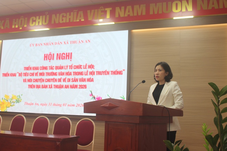 Thuận An triển khai công tác quản lý tổ chức lễ hội- Ảnh 3.