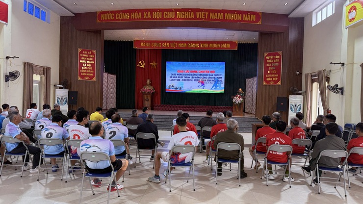 MỸ ĐỨC: SÔI NỔI GIẢI BÓNG CHUYỀN HƠI CỰU CHIẾN BINH CHÀO XUÂN MỚI 2026- Ảnh 1.