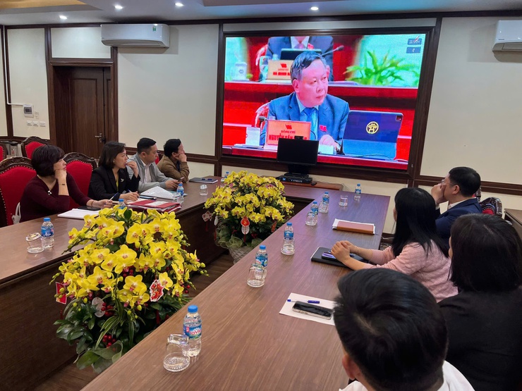 Chiều ngày 30/01/2026, tại trụ sở Đảng ủy – Ủy ban MTTQ phường Đông Ngạc. Đảng ủy phường Đông Ngạc đã tổ chức tiếp sóng Hội nghị giao ban Thành phố Hà Nội với cơ sở tháng 01 năm 2026- Ảnh 2.