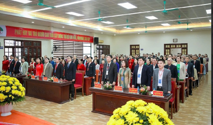 ĐẠI HỘI THÀNH LẬP HỘI NGƯỜI CAO TUỔI XÃ THANH TRÌ- Ảnh 7.