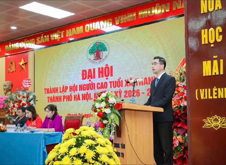 ĐẠI HỘI THÀNH LẬP HỘI NGƯỜI CAO TUỔI XÃ THANH TRÌ- Ảnh 9.