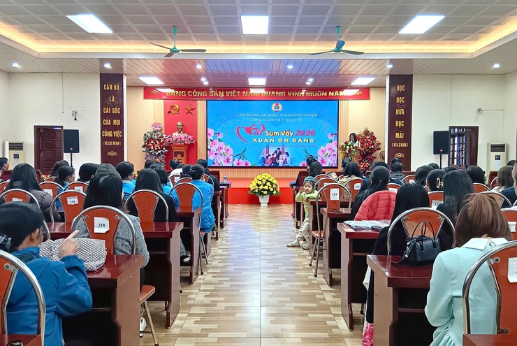 Ấm áp Chương trình “Tết Sum vầy – Xuân ơn Đảng” tại xã Thanh Trì - Ảnh 2.