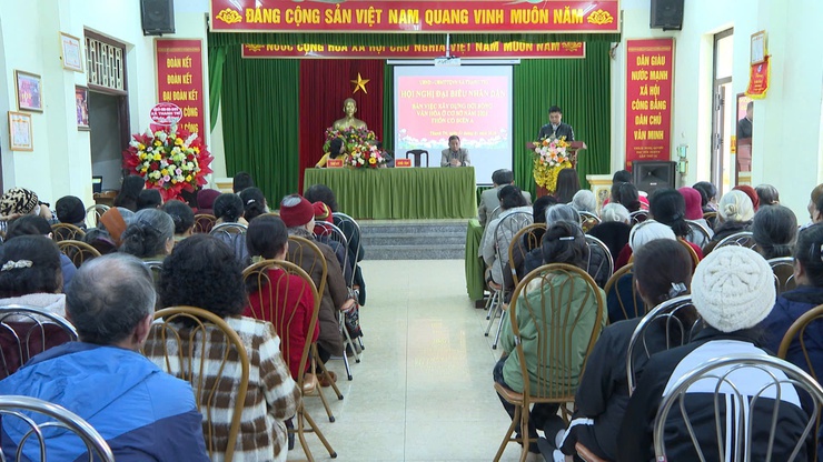 Thôn Cổ Điển A, xã Thanh Trì phát huy dân chủ từ cơ sở, xây dựng đời sống văn hóa bền vững trong khu dân cư- Ảnh 4.