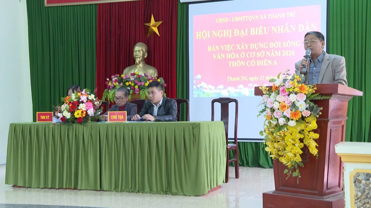 Thôn Cổ Điển A, xã Thanh Trì phát huy dân chủ từ cơ sở, xây dựng đời sống văn hóa bền vững trong khu dân cư- Ảnh 5.