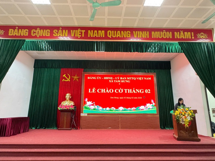 Đảng ủy xã Tam Hưng quán triệt nhiệm vụ trọng tâm tháng 2/2026, tăng cường kỷ cương trách nhiệm trong toàn hệ thống chính trị- Ảnh 2.