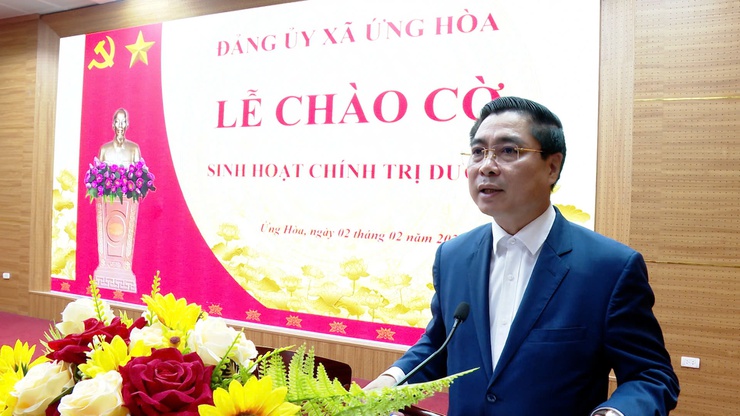 ỨNG HÒA TỔ CHỨC SINH HOẠT CHÍNH TRỊ DƯỚI CỜ, TẠO KHÍ THẾ THI ĐUA ĐẦU NĂM 2026.- Ảnh 2.