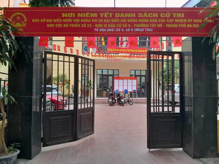 Phường Tây Hồ hoàn thành niêm yết danh sách cử tri phục vụ bầu cử Quốc hội khóa XVI và HĐND các cấp nhiệm kỳ 2026 - 2031- Ảnh 10.