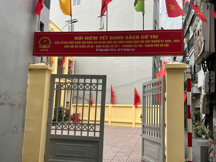 Phường Tây Hồ hoàn thành niêm yết danh sách cử tri phục vụ bầu cử Quốc hội khóa XVI và HĐND các cấp nhiệm kỳ 2026 - 2031- Ảnh 21.