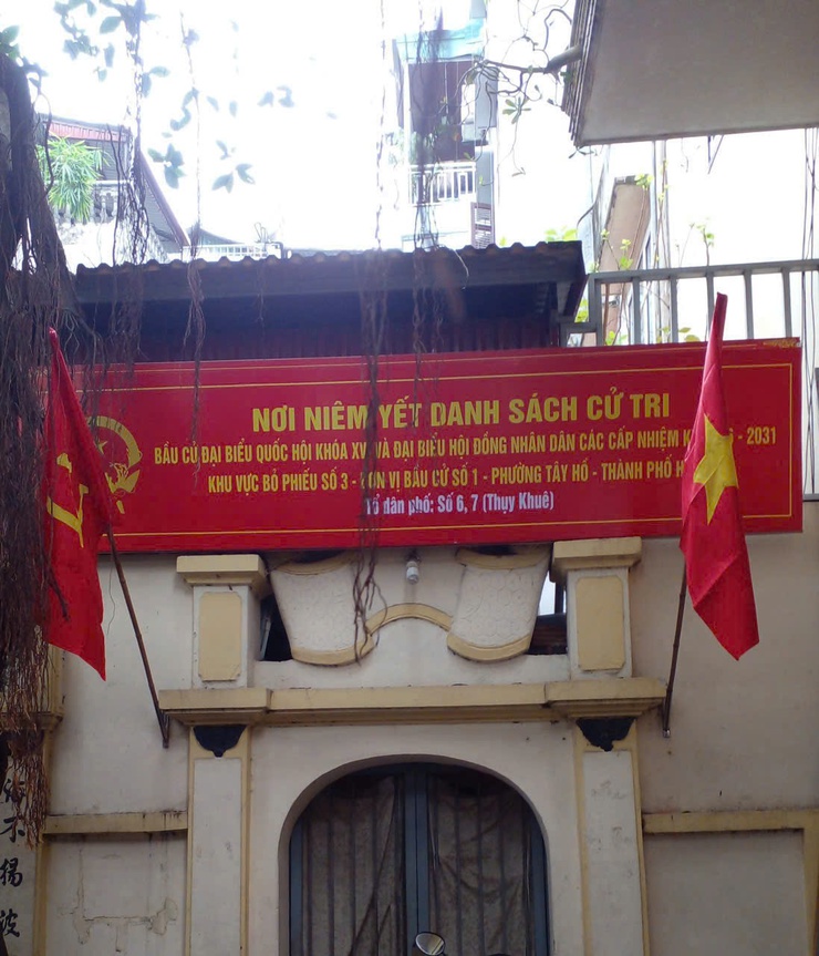 Phường Tây Hồ hoàn thành niêm yết danh sách cử tri phục vụ bầu cử Quốc hội khóa XVI và HĐND các cấp nhiệm kỳ 2026 - 2031- Ảnh 18.