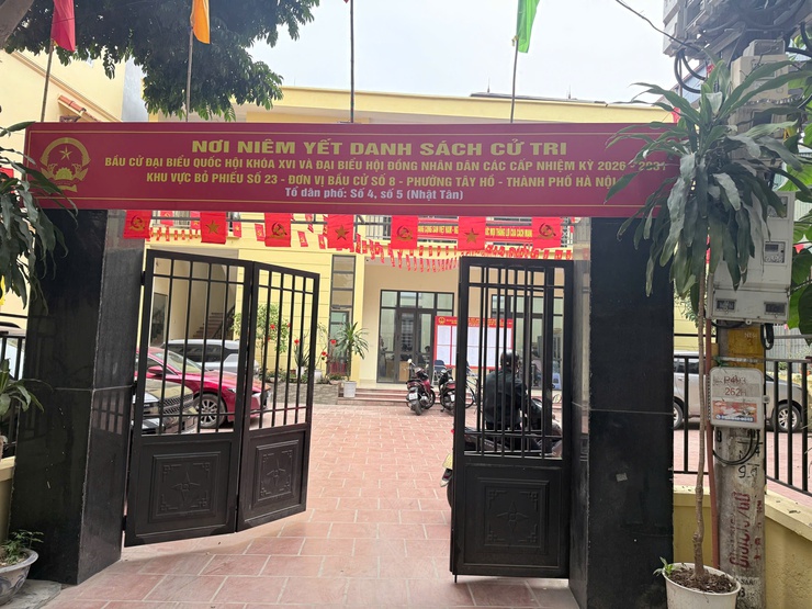 Phường Tây Hồ hoàn thành niêm yết danh sách cử tri phục vụ bầu cử Quốc hội khóa XVI và HĐND các cấp nhiệm kỳ 2026 - 2031- Ảnh 25.