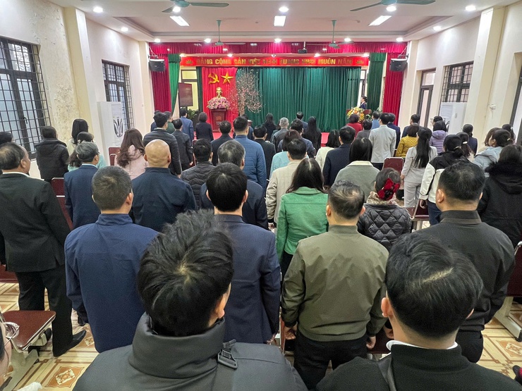 Phường Tây Mỗ tổ chức lễ chào cờ tháng 02/2026- Ảnh 2.