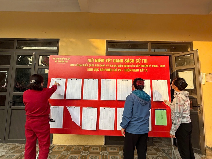 Hội nghị triển khai một số nội dung công tác bầu cử đại biểu Quốc hội khóa XVI và đại biểu HĐND các cấp nhiệm kỳ 2026- 2031- Ảnh 8.