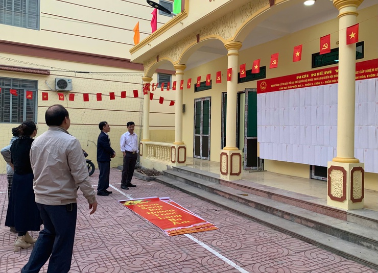 Mỹ Đức: Kiểm tra công tác chuẩn bị bầu cử tại các khu vực bỏ phiếu- Ảnh 6.