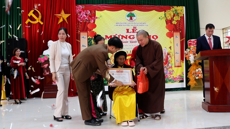 MỸ ĐỨC: 792 CỤ CAO NIÊN HÂN HOAN TRONG LỄ MỪNG THỌ ĐẦU XUÂN BÍNH NGỌ 2026- Ảnh 4.