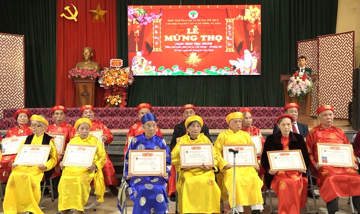 MỸ ĐỨC: 792 CỤ CAO NIÊN HÂN HOAN TRONG LỄ MỪNG THỌ ĐẦU XUÂN BÍNH NGỌ 2026- Ảnh 12.