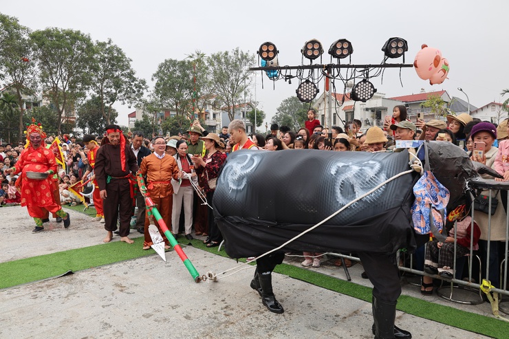 Lễ Hội Canh nông làng Văn Lôi: khúc tráng ca lao động và khát vọng thịnh vượng- Ảnh 4.