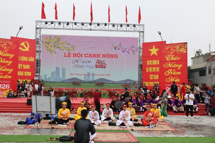 Lễ Hội Canh nông làng Văn Lôi: khúc tráng ca lao động và khát vọng thịnh vượng- Ảnh 6.