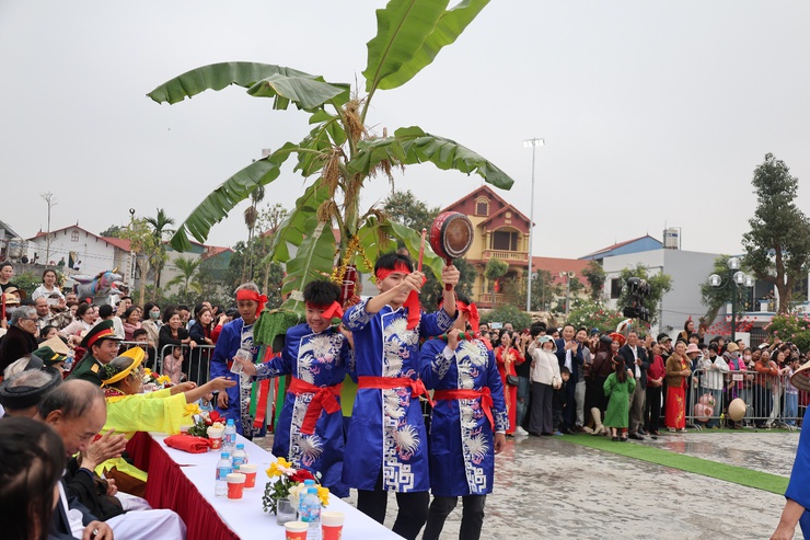Lễ Hội Canh nông làng Văn Lôi: khúc tráng ca lao động và khát vọng thịnh vượng- Ảnh 7.