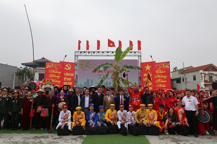 Lễ Hội Canh nông làng Văn Lôi: khúc tráng ca lao động và khát vọng thịnh vượng- Ảnh 8.