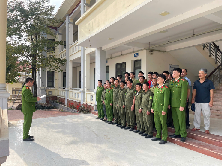 Công an xã Quảng Bị triển khai phương án bảo đảm an ninh, trật tự phục vụ Lễ hội Đình làng Tốt Động năm 2026- Ảnh 1.