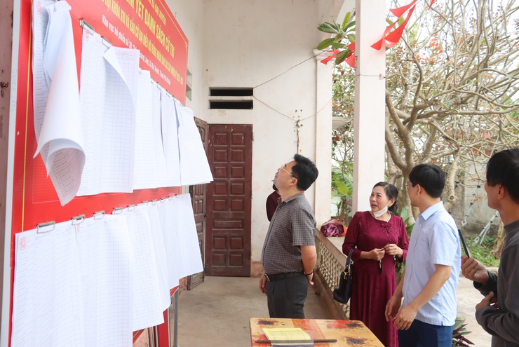 Đồng chí Bí thư Đảng ủy xã kiểm tra công tác bầu cử và sản xuất vụ xuân năm 2026- Ảnh 9.