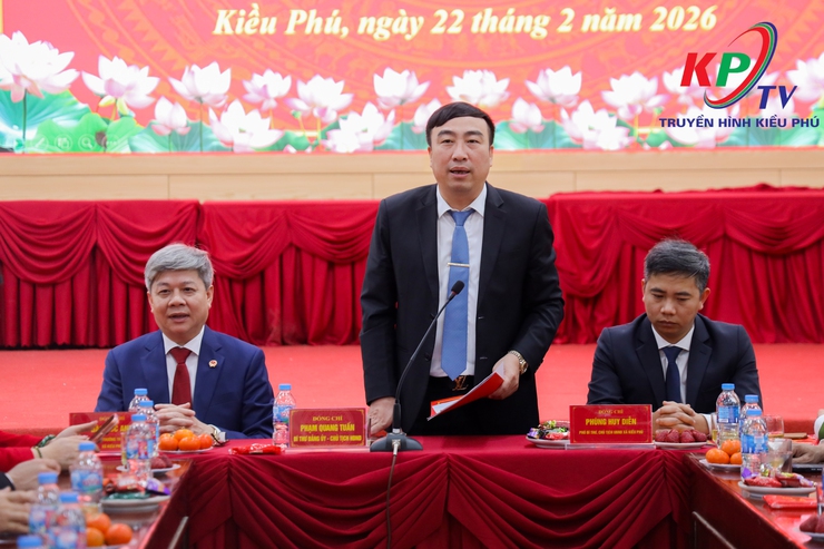 Xã Kiều Phú tổ chức hội nghị gặp mặt đầu xuân Bính Ngọ 2026 và Phát động Tết trồng cây đời đời nhớ ơn Bác Hồ- Ảnh 5.