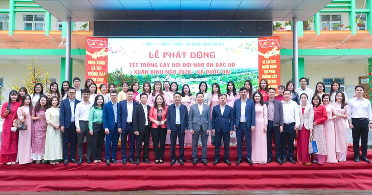 Xã Quốc Oai phát động "Tết trồng cây đời đời nhớ ơn Bác Hồ" Xuân Bính Ngọ 2026- Ảnh 12.