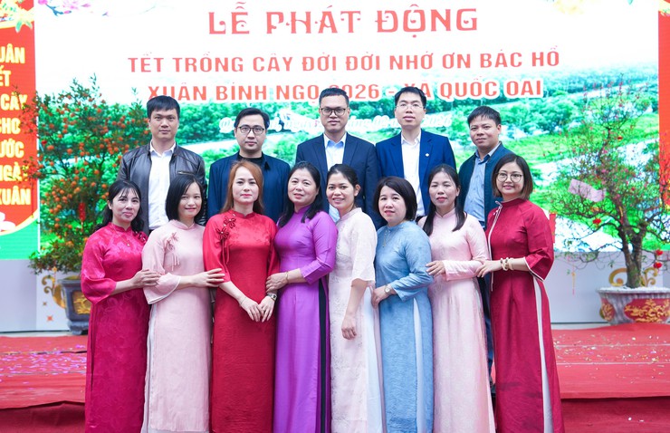 Xã Quốc Oai phát động "Tết trồng cây đời đời nhớ ơn Bác Hồ" Xuân Bính Ngọ 2026- Ảnh 15.