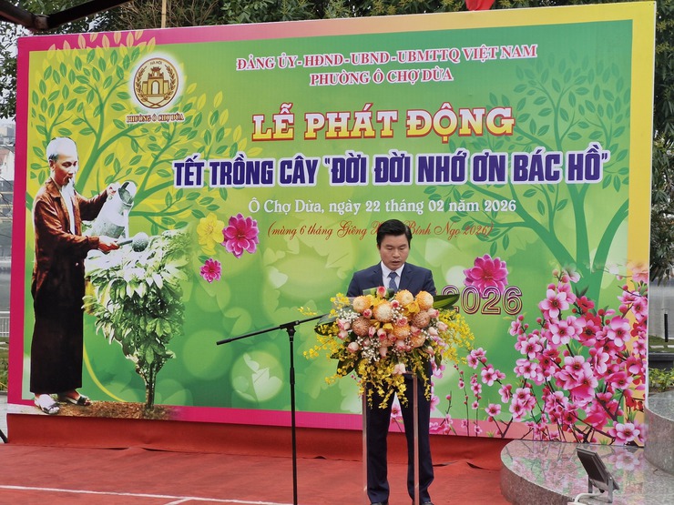 Tết trồng cây đời đời nhớ ơn Bác Hồ” Xuân Bính Ngọ 2026- Ảnh 1.