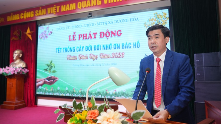 Dương Hoà phát động “Tết trồng cây đời đời nhớ ơn Bác Hồ” Xuân Bính Ngọ 2026- Ảnh 3.