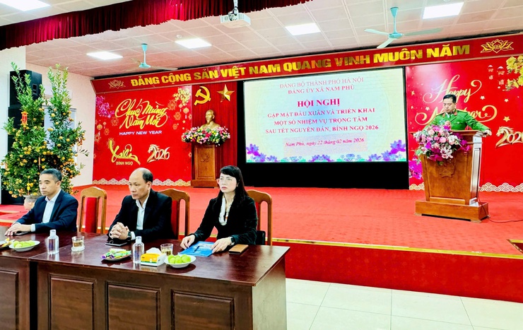 Nam Phù chủ động, quyết liệt triển khai nhiệm vụ ngay sau Tết Nguyên đán Bính Ngọ 2026- Ảnh 4.
