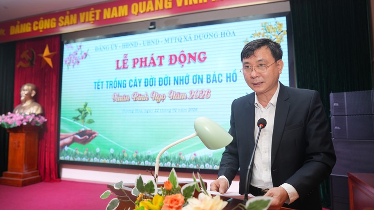 Dương Hoà phát động “Tết trồng cây đời đời nhớ ơn Bác Hồ” Xuân Bính Ngọ 2026- Ảnh 4.