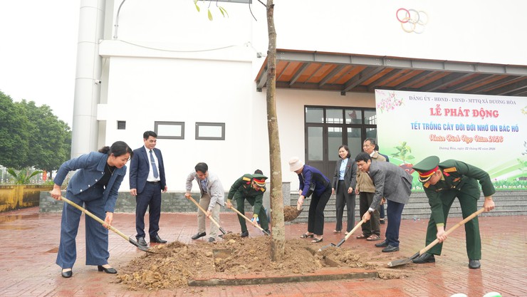 Dương Hoà phát động “Tết trồng cây đời đời nhớ ơn Bác Hồ” Xuân Bính Ngọ 2026- Ảnh 9.