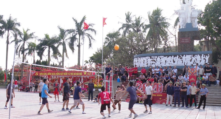 Sôi nổi Giải bóng chuyền mừng Đảng, mừng Xuân, chào mừng bầu cử đại biểu Quốc hội và HĐND các cấp nhiệm kỳ 2026–2031.- Ảnh 16.