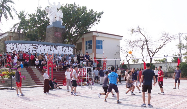 Sôi nổi Giải bóng chuyền mừng Đảng, mừng Xuân, chào mừng bầu cử đại biểu Quốc hội và HĐND các cấp nhiệm kỳ 2026–2031.- Ảnh 6.