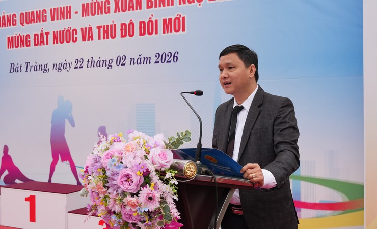 Bát Tràng khai mạc Giải thể thao truyền thống "Mừng Đảng – Mừng Xuân Bính Ngọ" năm 2026- Ảnh 2.