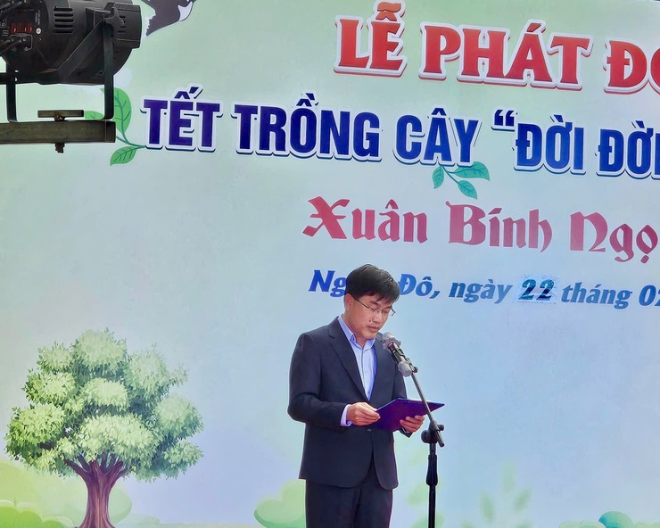 Phường Nghĩa Đô phát động Tết trồng cây Xuân Bính Ngọ năm 2026- Ảnh 2.