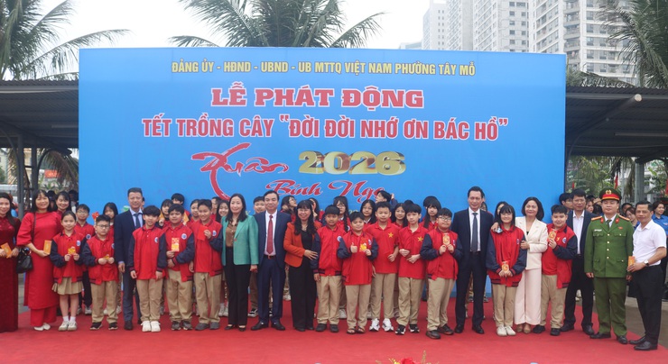 Phường Tây Mỗ tổ chức Lễ phát động "Tết trồng cây đời đời nhớ ơn Bác Hồ"

- Ảnh 10.