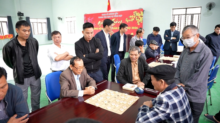Khai mạc Giải cờ Tướng xã Dương Hoà mừng Xuân Bính Ngọ 2026- Ảnh 7.