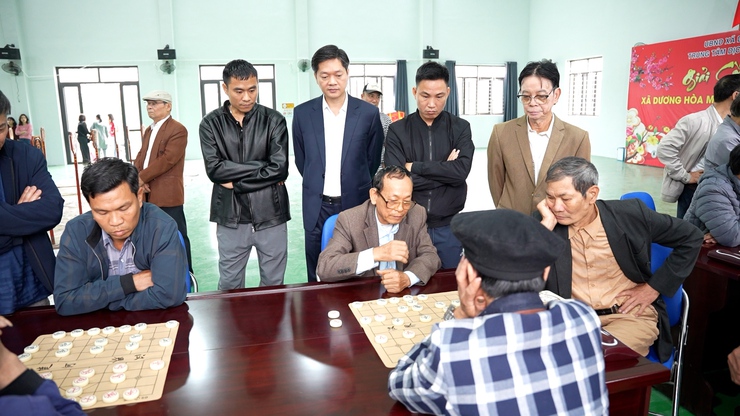 Khai mạc Giải cờ Tướng xã Dương Hoà mừng Xuân Bính Ngọ 2026- Ảnh 9.