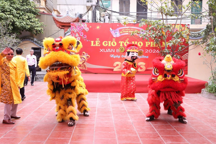 HỌ PHẠM - PHƯỜNG ĐÔNG NGẠC TỔ CHỨC LỄ GIỖ TỔ XUÂN BÍNH NGỌ 2026- Ảnh 2.