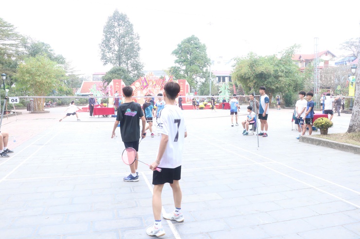 Giải cầu lông “Mừng Đảng quang vinh – Mừng Xuân Bính Ngọ 2026” thành công tốt đẹp- Ảnh 4.