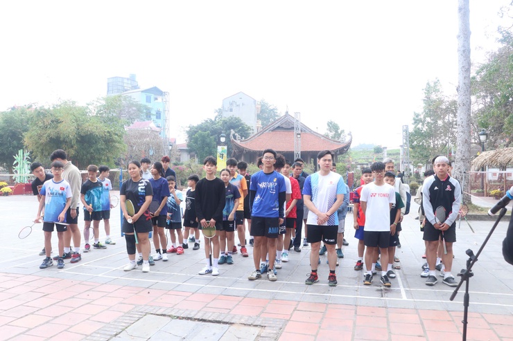 Giải cầu lông “Mừng Đảng quang vinh – Mừng Xuân Bính Ngọ 2026” thành công tốt đẹp- Ảnh 1.