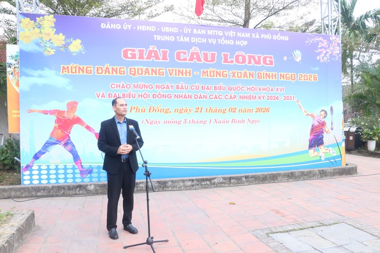 Giải cầu lông “Mừng Đảng quang vinh – Mừng Xuân Bính Ngọ 2026” thành công tốt đẹp- Ảnh 2.