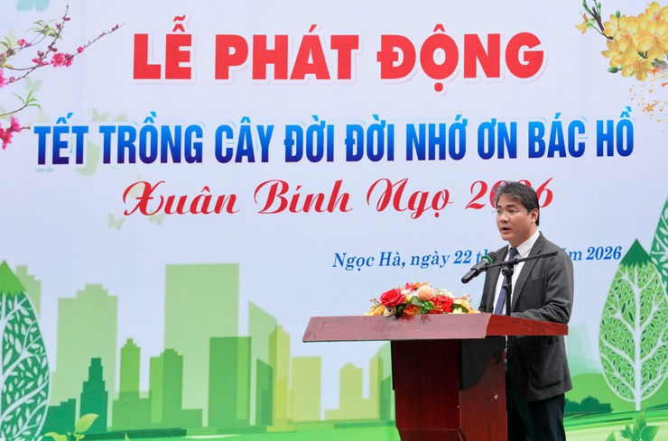 Phường Ngọc Hà phát động “Tết trồng cây đời đời nhớ ơn Bác Hồ” - Xuân Bính Ngọ 2026- Ảnh 4.