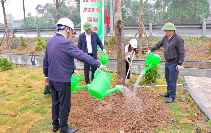 Xã Thiên Lộc tổ chức Lễ phát động Tết trồng cây "Đời đời nhớ ơn Bác Hồ" Xuân Bính Ngọ 2026- Ảnh 8.