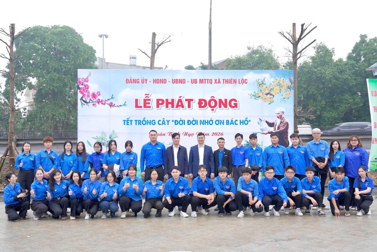 Xã Thiên Lộc tổ chức Lễ phát động Tết trồng cây "Đời đời nhớ ơn Bác Hồ" Xuân Bính Ngọ 2026- Ảnh 17.