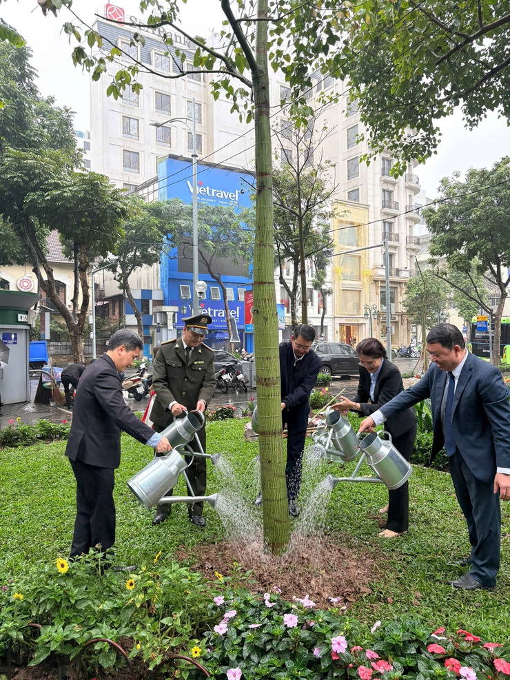 Phường Cửa Nam "phát động Tết trồng cây đời đời nhớ ơn Bác Hồ"- Ảnh 7.